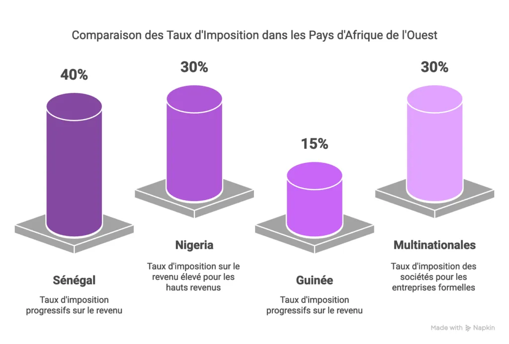 Fiscalité afrique de l'ouest