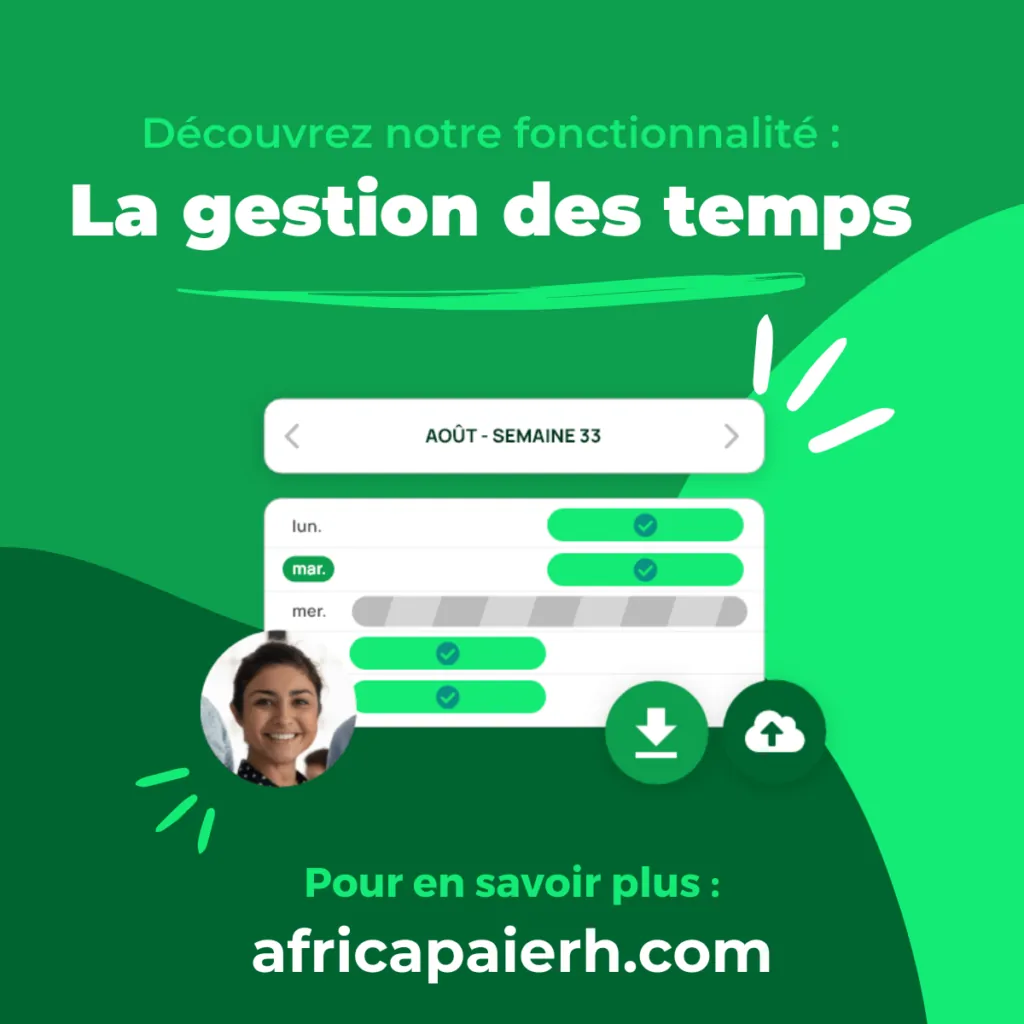 Illustration — La fonctionnalité : gestion des temps